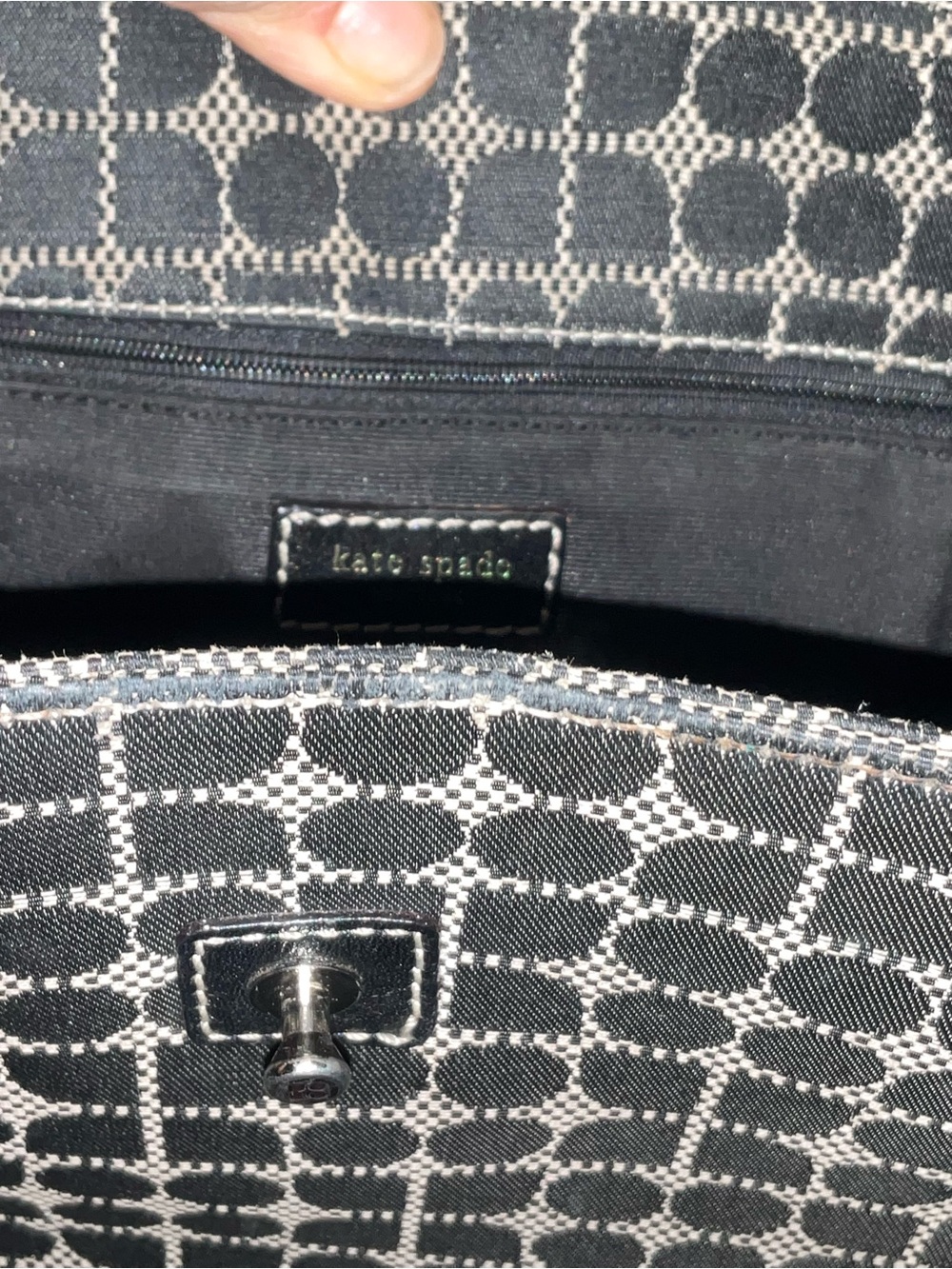 kate spade Noel -Pattern Shoulder Bag - Picture 4 of 7
